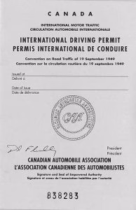 Canadá IDP booklet