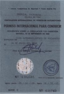 Nicaragua IDP booklet
